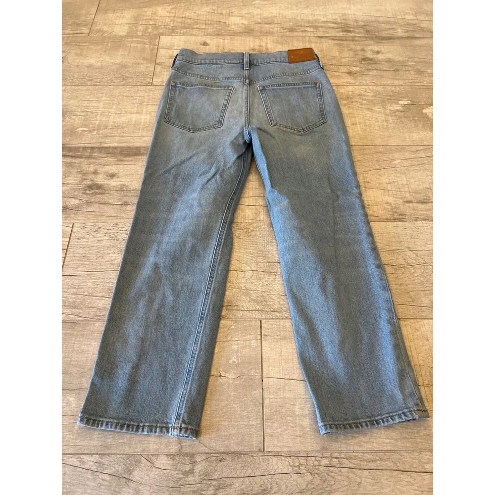 J.Crew Classic Straight Jeans Light‎ Wash Candiani Denim 27P BA657 FA21